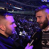 Ji�� Proch�zka s redaktorem Expresu