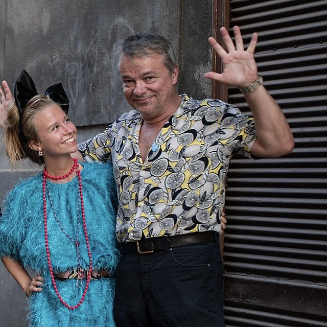 Petra �picov� a Samuel Saudek na spole�n� fotce. �picov� tvrd�: �Nejsem milenka.�