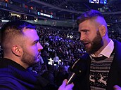 Ji�í Procházka s redaktorem Expresu