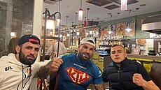 Antonín Beck (vlevo) je Karlos�v sv��enec.