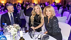 Dominika Cibulková s maminkou na Tenistovi roku. Vedle sedí trenér kanoistiky a...