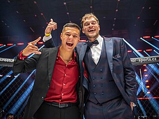 Tom� Linh Le Sy a Vladim�r Kadlec moder�to�i organizace Clash.