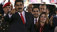 Nicolás Maduro a Cilia Floresová