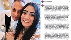 Jarda Kotlár se svou �enou Adrianou. Koncem roku 2025 m�li svatbu. Nyní se u�...