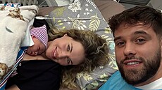 Natalie Ko�endová, syn Bryan