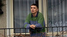 Ji�í Straka po propu�t�ní na svobodu