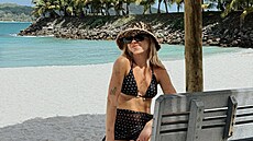 Mariana Pracha�ová si u�ívá na Seychelách.