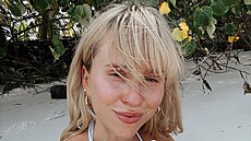 Mariana Pracha�ová si u�ívá na Seychelách.