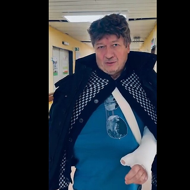 Karel Jan�k v nemocnici