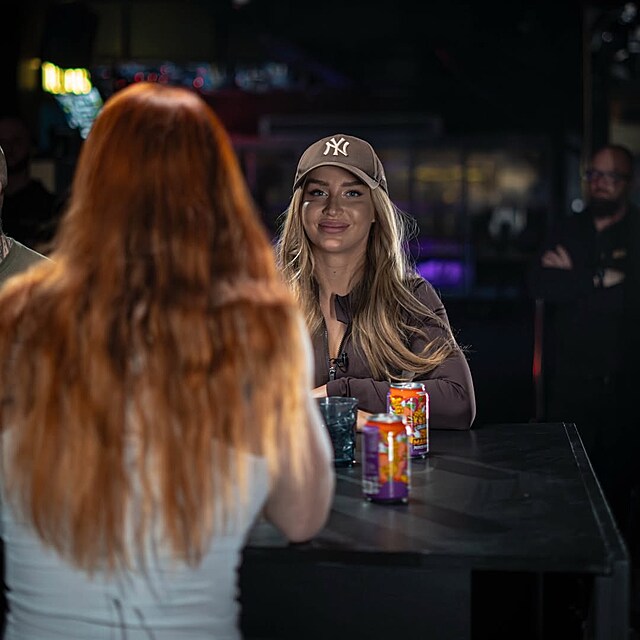 Tereza Osladilov� a Dominika Hor�kov� na Before the Clash