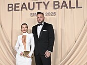 Dominika Myslivcová s novým p�ítelem.