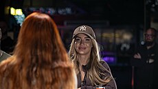 Tereza Osladilová a Dominika Horáková na Before the Clash, p�ed zápasem v Brn�...