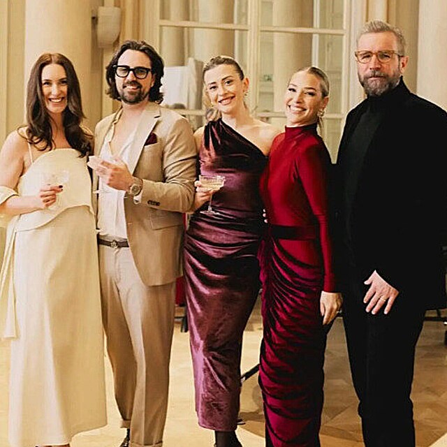 Alexandra Vincze, Tibor Vincze, obchodn� partnerka Irina, Dominika Cibulkov�, Michal Navara