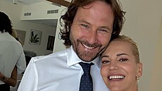 Dara Rolins a Pavel Nedv�d