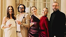 Alexandra Vincze, Tibor Vincze, obchodní partnerka Irina, Dominika Cibulková,...