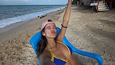 Andrea Bezd�ková si Thajsko náramn� u�ila.