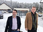 Milo� Zeman p�ijal ve své vile v Lánech Petra Macinku a Filipa Turka. (31....