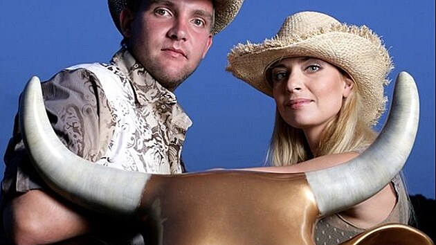 Libor Bou�ek a Marianna �urianová