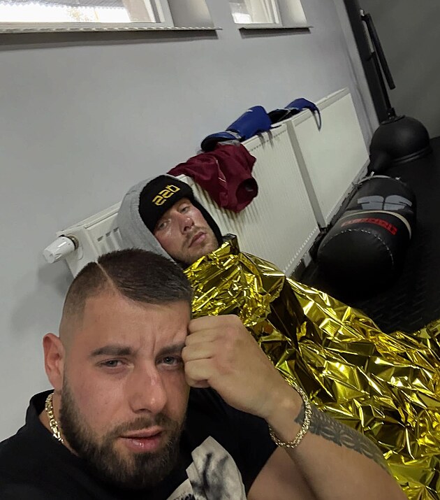 Ren� Blahovsk� se s v�hou po��dn� natr�pil.