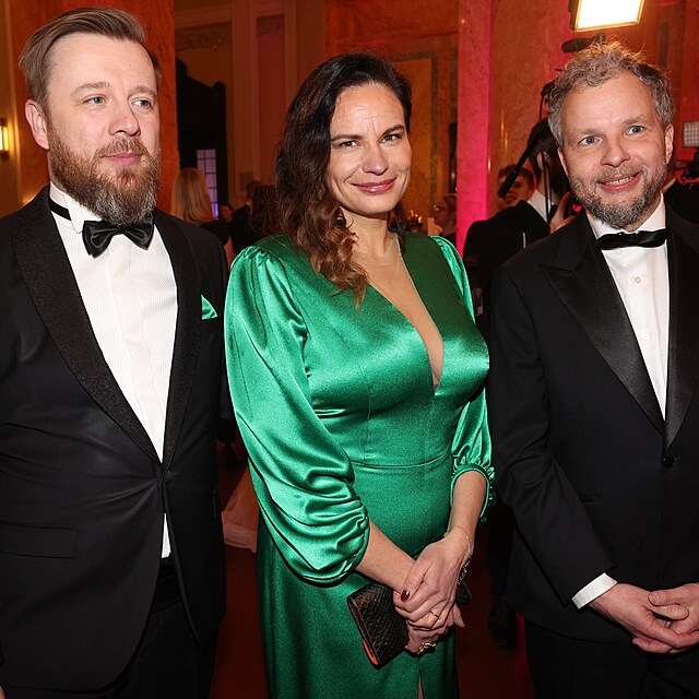 Eli�ka Fuchsov� s man�elem a Markem Prchalem