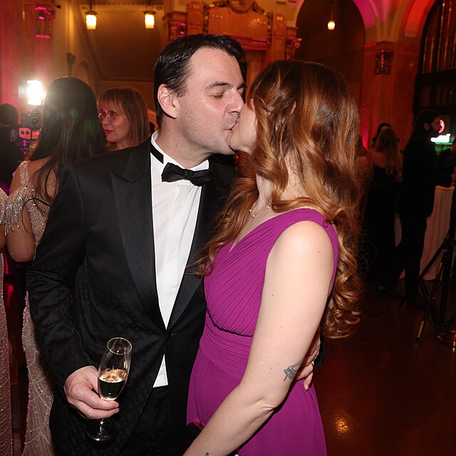 Petr Macinka se svou man�elkou