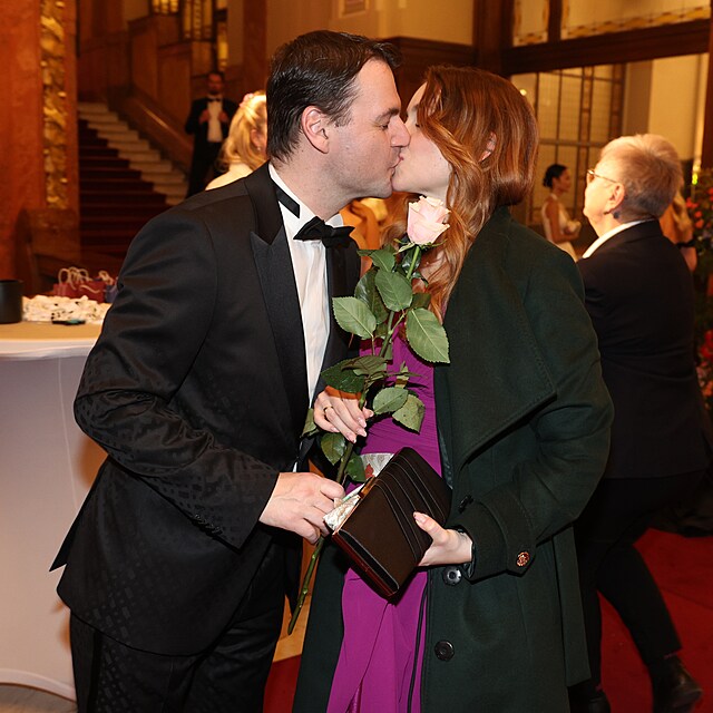 Petr Macinka se svou man�elkou