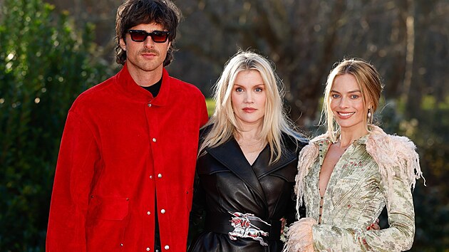 Propagace filmu Bou�liv� v��iny (Wuthering Heights): Jacob Elordi, Emerald Fennell a Margot Robbie