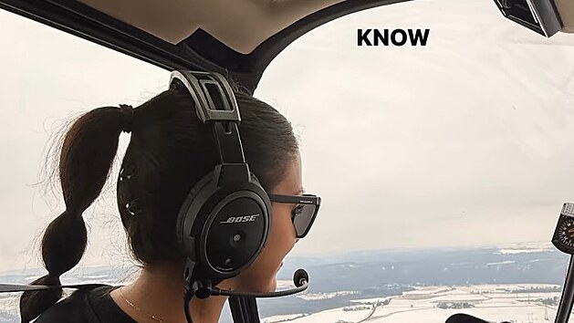 Carrie Kirsten chodí do letecké �koly