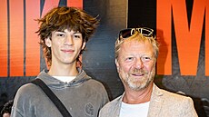 Maro� Kramár se synem Markem.