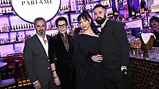 Veronica Biasiol s Mat�jem Dejdarem a jeho rodi�i