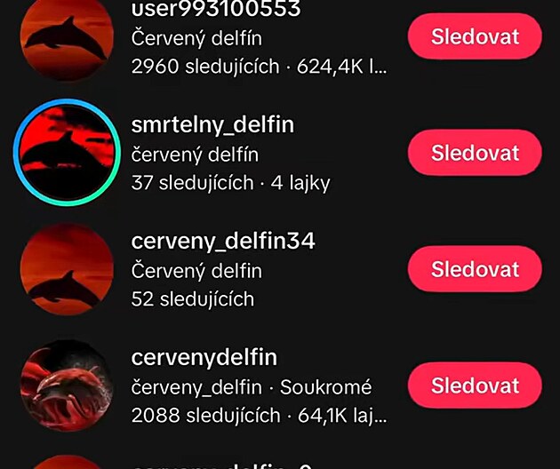 Z �erven�ho delf�na se stal nov� nebezpe�n� trend