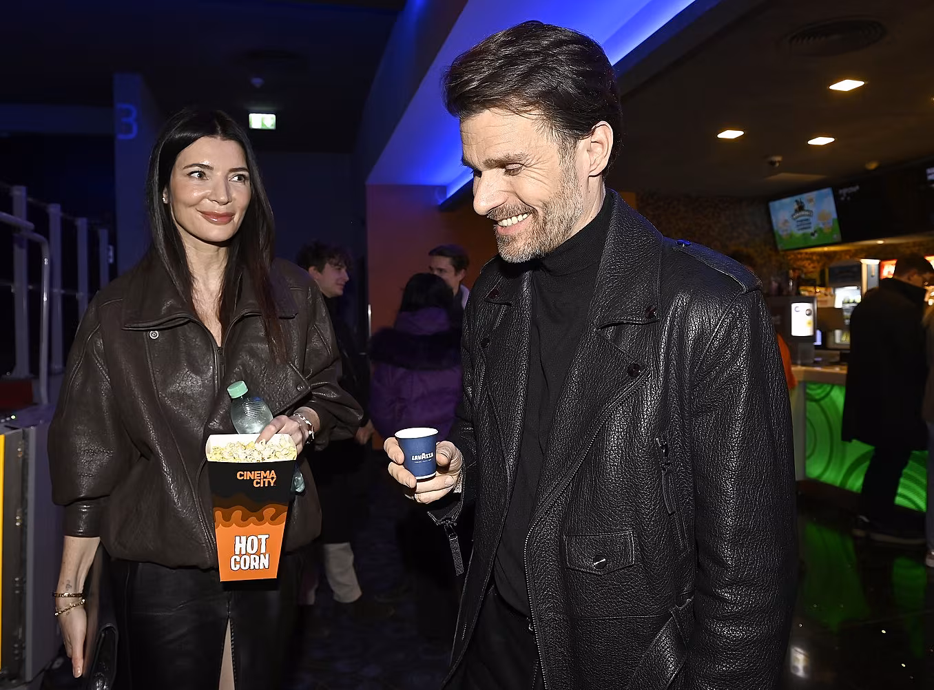 Leo� Mare� s Monikou po del�� dob� ve spole�nosti.