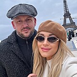 Jakub Vavrou�ek a Dominika Myslivcov� v Pa��i