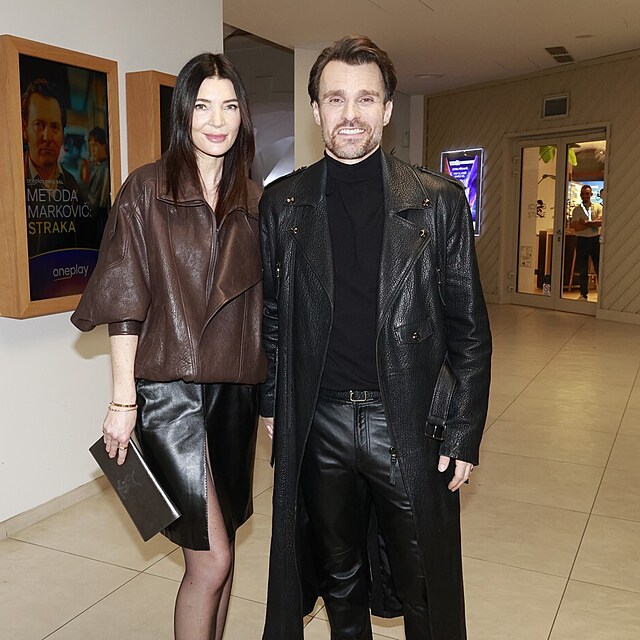 Leo� Mare� s Monikou po del�� dob� ve spole�nosti.