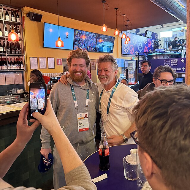 Ji�� Langmajer alias tren�r Hrouzek v Mil�n�! Do�lo i na setk�n� s Jakubem Vor��kem!