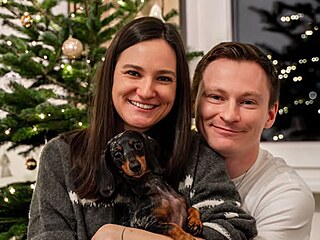 Martin �Mik��� Mikyska s partnerkou Nikolou