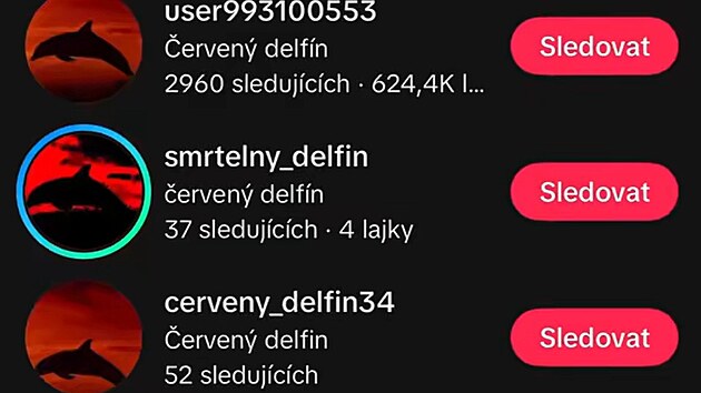 Z �erven�ho delf�na se stal nov� nebezpe�n� trend