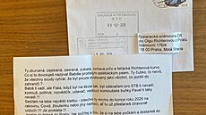 Dopis Olze Richterové