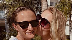 Martina Sáblíková a Nikola Zdráhalová