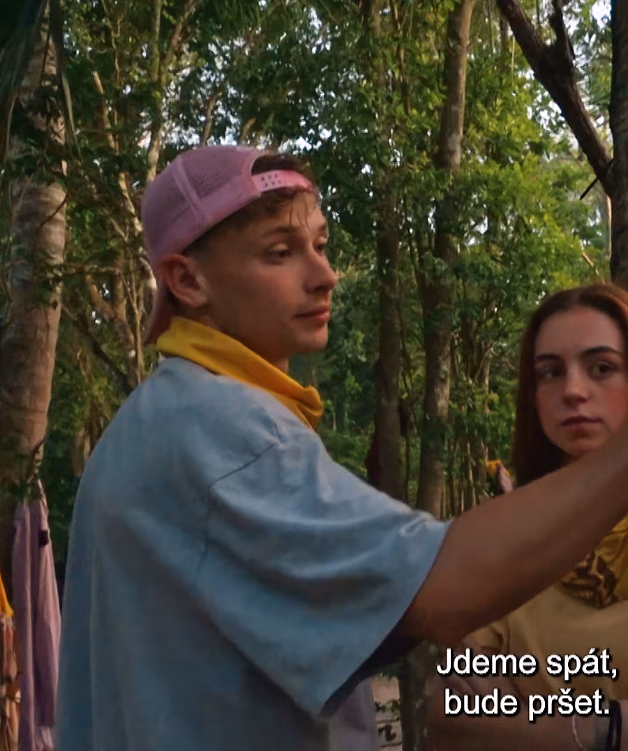 Leo� alias Ro���k Svob�k s kr�skou Viviane