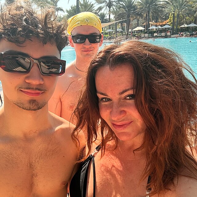 Petra �eho�kov� se syny