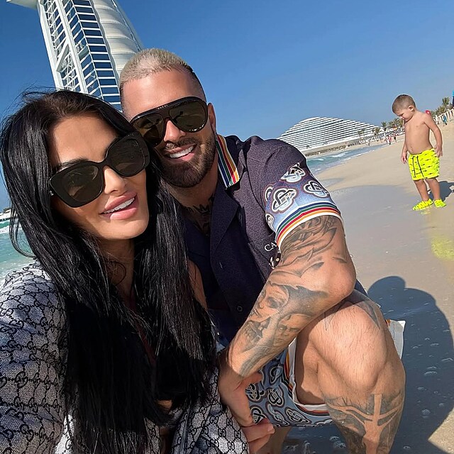 Zuzana Pla�kov� a Ren� Strausz v Dubaji