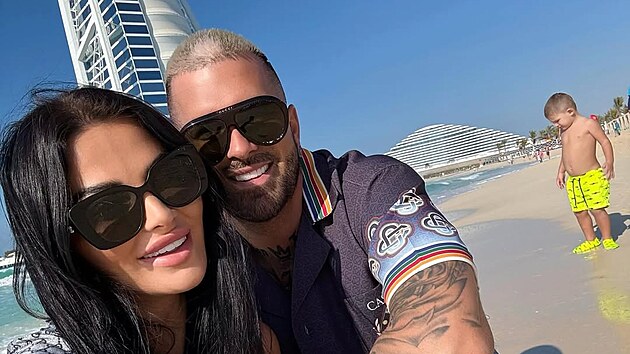 Zuzana Pla�ková a René Strausz v Dubaji