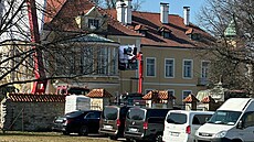 Zámek Ratbo� b�hem natá�ení nového thrilleru Martina Scorseseho. P�ed...