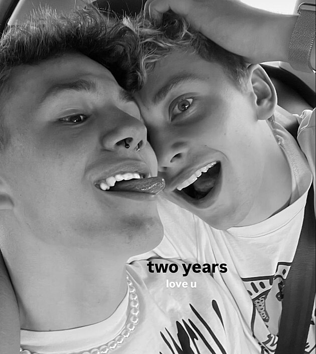 Leo� Svoboda a Filip Kubel�k spolu tvo�ili p�r n�kolik let.