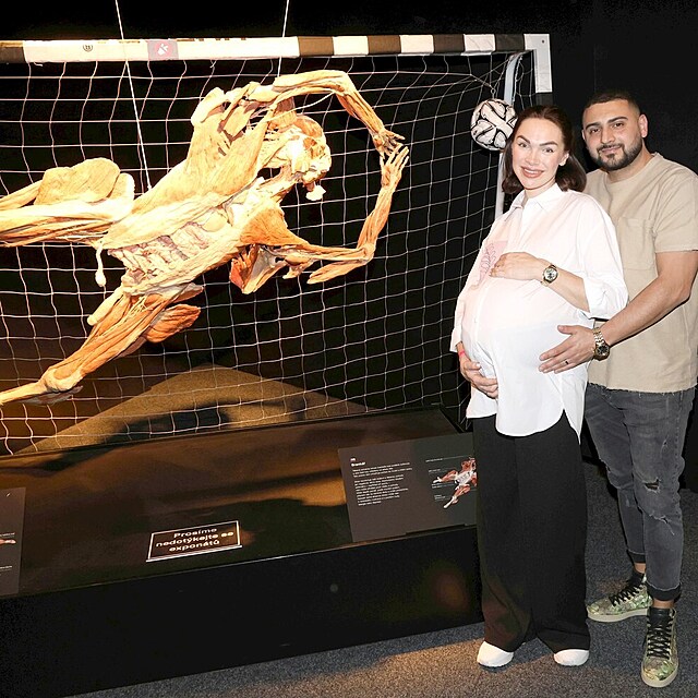 Kamila N�vltov� se snoubencem Eddiem