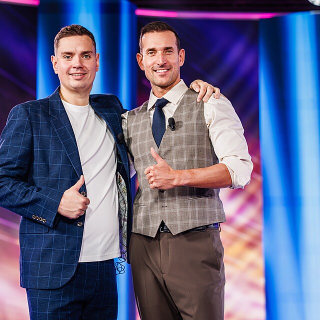 Jakub s tren�rem Martinem