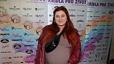 Elis Mraz na akci nada�ního fondu K�ídla pro �ivot