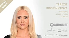 Terezie Ko�u�ní�ková sout�ila v Miss �R.