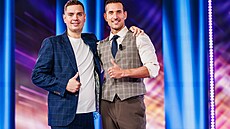 Jakub s trenérem Martinem